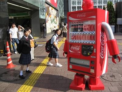 Distributore automatico Coca Cola Tokyo